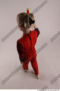 DENISA PILOT STANDING POSE WITH GUN 5